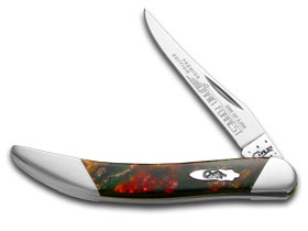 W.R. Case XX Knives Slant Series Rain Forrest Corelon Small Toothpick 1/2500 Stainless Pocket Knife S910096RF