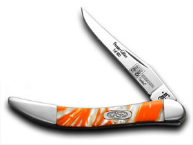 W.R. Case XX Knives Tennessee Orange Corelon 1/500 Toothpick Pocket Knife 910096TN