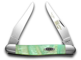 Case XX™ Knives Muskrat Rainbow Genuine Corelon 1/500 Stainless Pocket Knife 9200RB