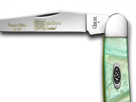 Case XX™ Knives Muskrat Rainbow Genuine Corelon 1/500 Stainless Pocket Knife 9200RB