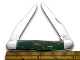 Case XX™ Knives Muskrat Rain Forrest Genuine Corelon 1/500 Stainless Pocket Knife 9200RF