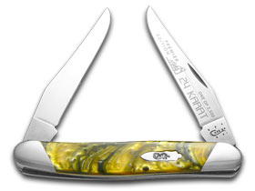 Case XX™ Knives Muskrat Slant Series 24K Corelon 1/2500 Stainless Pocket Knife S920024KT