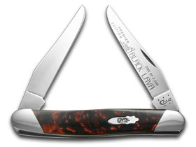 Case XX™ Knives Muskrat Slant Series Black Lava Corelon 1/2500 Stainless S9200BKL