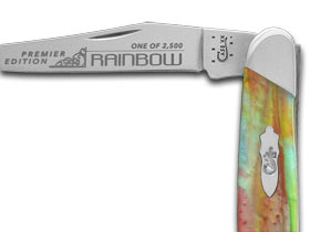 Case XX™ Knives Muskrat Slant Series Rainbow Corelon 1/2500 Stainless S9200RB