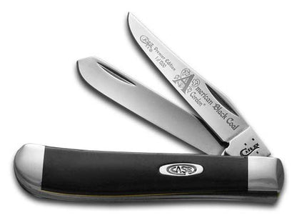 Case XX™ Knives Mini Trapper America's Black Coal Corelon 1/1200 Stainless 9207ABC