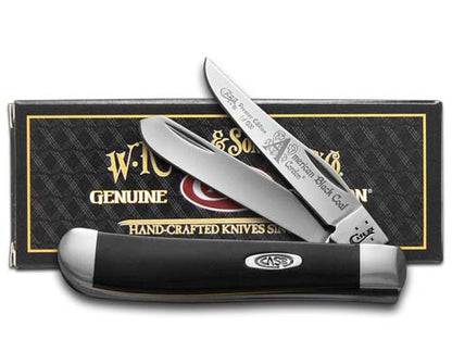 Case XX™ Knives Mini Trapper America's Black Coal Corelon 1/1200 Stainless 9207ABC