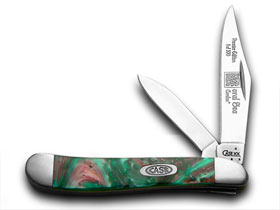 Case XX™ Knives Peanut Coral Sea Genuine Corelon 1/500 Stainless Pocket Knife 9220CS