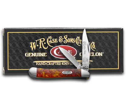 Case XX™ Knives Peanut Golden Ruby Genuine Corelon 1/1200 Stainless Pocket Knife 9220GR