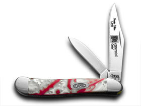 Case XX™ Knives Peanut Peppermint Genuine Corelon 1/500 Stainless Pocket Knife 9220PM