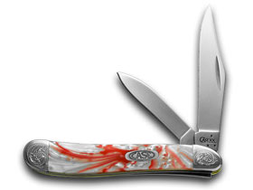 Case XX™ Knives Peanut Peppermint Corelon Engraved Bolster Stainless 9220PM/E