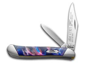 W.R. Case XX Knives Slant Series Lolly Pop Corelon Peanut 1/2500 Stainless Pocket Knife S9220LP