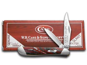 Case XX™ Knives Peanut Slant Series Man In Black Corelon 1/2500 Stainless S9220MB