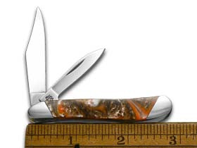 W.R. Case XX Knives Slant Series Oktoberfest Corelon Peanut 1/2500 Stainless Pocket Knife S9220OF
