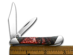 Case XX™ Knives Peanut Slant Series Rain Forrest Corelon 1/2500 Stainless S9220RF