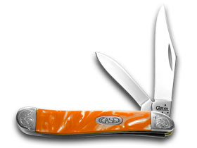 Case XX™ Knives Peanut Tennessee Orange Corelon Engraved Bolster Pocket Knife 9220TN/E