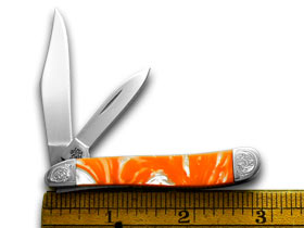 Case XX™ Knives Peanut Tennessee Orange Corelon Engraved Bolster Pocket Knife 9220TN/E