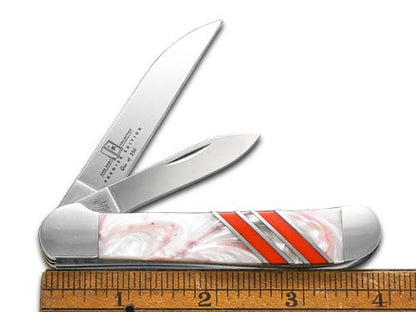 W.R. Case XX Knives Copperhead Vault Collection Peppermint & Red Corelon 9249W-PMRD Stainless Pocket Knife