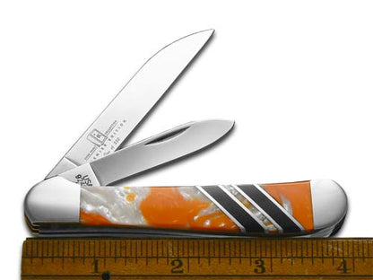 W.R. Case XX Knives Copperhead Vault Collection Tennessee Orange & Black Corelon 9249W-TNBLK Stainless Pocket Knife