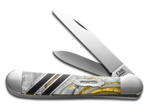 W.R. Case XX Knives Copperhead Vault Collection 1/250 White Buffalo & America's Black Coal Corelon 9249W-WBABC Stainless Pocket Knife