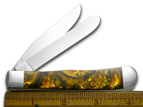 Case XX™ Knives Trapper 24K Genuine Corelon 1/500 Stainless Pocket Knife 9254-LTD