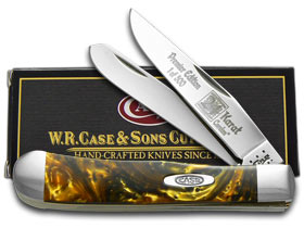 Case XX™ Knives Trapper 24K Genuine Corelon 1/500 Stainless Pocket Knife 9254-LTD