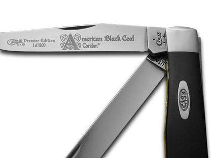 Case XX™ Knives Trapper America's Black Coal Corelon 1/1200 Stainless 9254ABC