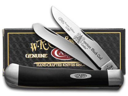 Case XX™ Knives Trapper America's Black Coal Corelon 1/1200 Stainless 9254ABC