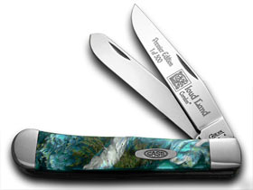 W.R. Case XX Knives Genuine Cloud Land Trapper 1/500 Pocket Knife 9254CL