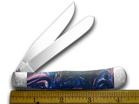 Case XX™ Knives Trapper Engraved Bolster Lolly Pop Corelon Stainless 9254LP/E