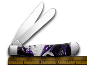 Case XX™ Knives Trapper Purple Passion Genuine Corelon 1/500 Stainless 9254PP