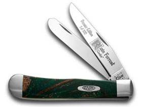 Case XX™ Knives Trapper Rain Forest Genuine Corelon 1/500 Stainless 9254RF-LTD