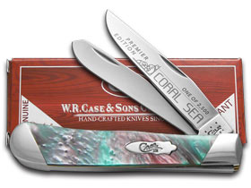 Case XX™ Knives Trapper Slant Series Coral Sea Corelon 1/2500 Stainless S9254CS