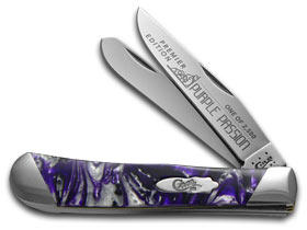 Case XX™ Knives Slant Series Purple Passion Trapper 1/2500 Stainless 9254-S-PP