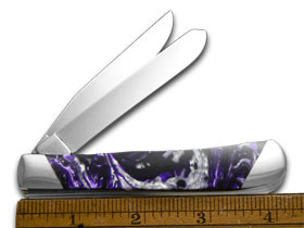 Case XX™ Knives Slant Series Purple Passion Trapper 1/2500 Stainless 9254-S-PP