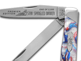 Case XX™ Knives Trapper Slant Series Star Spangled Banner Corelon 1/2500 S9254STAR