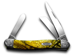 Case XX™ Knives Medium Stockman 24K Corelon Engraved Bolster Stainless 931824KT/E