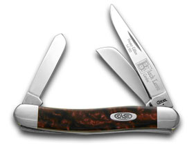 Case XX™ Knives Medium Stockman Black Lava Genuine Corelon 1/500 Stainless 9318BKL