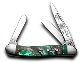 W.R. Case XX Knives Coral Sea Genuine Corelon 1/500 Stockman Pocket Knife 9318CS