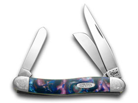 Case XX™ Knives Medium Stockman Engraved Bolster Lolly Pop Corelon Pocket Knife 9318LP/E