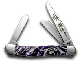 Case XX™ Knives Medium Stockman Purple Passion Genuine Corelon 1/500 9318LTD-PP