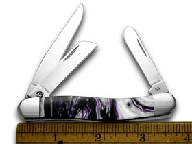 Case XX™ Knives Medium Stockman Purple Passion Genuine Corelon 1/500 9318LTD-PP