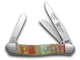 W.R. Case XX Knives Rainbow Genuine Corelon 1/500 Stockman Pocket Knife 9318RB