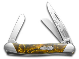 W.R. Case XX Knives Slant Series 24 Karat Corelon Medium Stockman 1/2500 Pocket Knife S931824KT