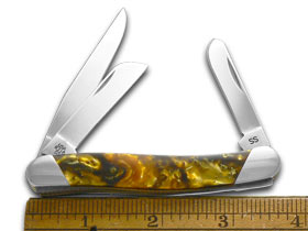 Case XX™ Knives Medium Stockman Slant Series 24K Corelon 1/2500 Pocket Knife S931824KT