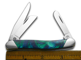 Case XX™ Knives Medium Stockman Slant Series Aquarius Corelon 1/2500 S9318AQ