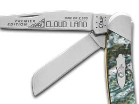 W.R. Case XX Knives Slant Series Cloudland Medium Stockman 1/2500 Stainless Pocket Knife S9318CL