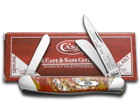 W.R. Case XX Knives Slant Series Fire In The Box Corelon Medium Stockman 1/2500 Pocket Knife S9318FIB