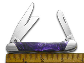 Case XX™ Knives Medium Stockman Slant Series Purple Passion Corelon 1/2500 S9318PP