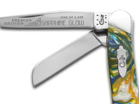 Case XX™ Knives Medium Stockman Slant Series Sapphire Glow Corelon 1/2500 S9318SG