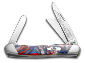 Case XX™ Knives Medium Stockman Slant Series Star Spangled Banner 1/2500 S9318STAR